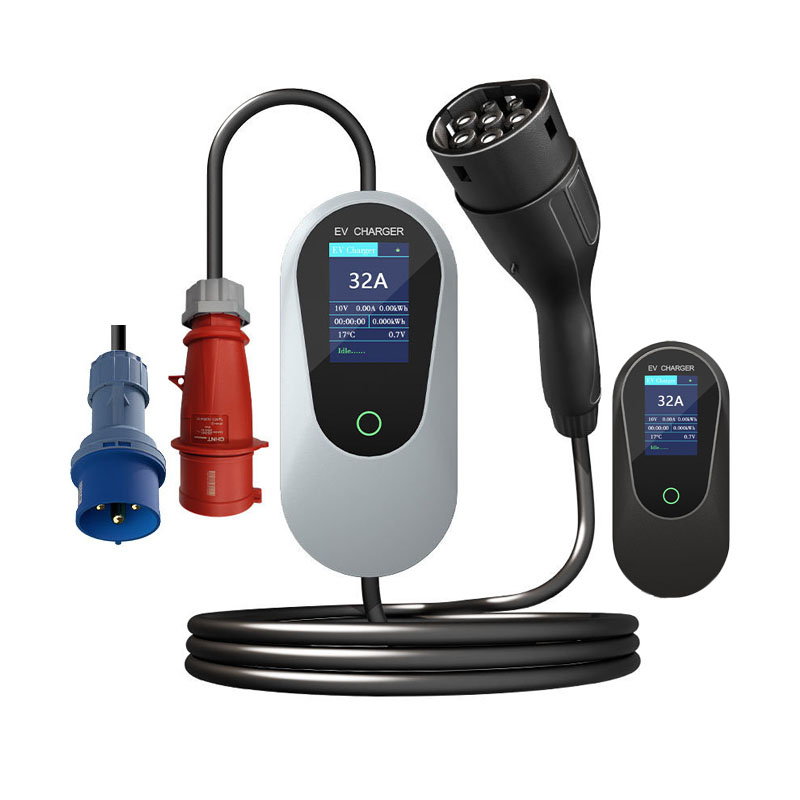 Level 2 Mode 7kw 11kw 22kw Por - đánh giá và giá Type 2 Portable Ev Charger 11Kw Cee