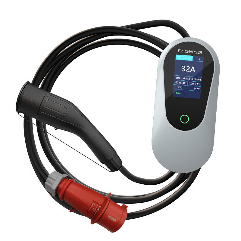 Level 2 Mode 7kw 11kw 22kw Por - đánh giá và giá Type 2 Portable Ev Charger 11Kw Cee
