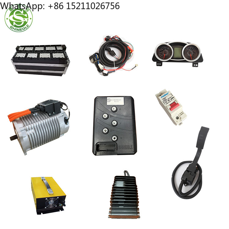 SHINEGLE 15kw 96v AC Motor Con - đánh giá và giá Ev Electric Motor Conversion Kit Car
