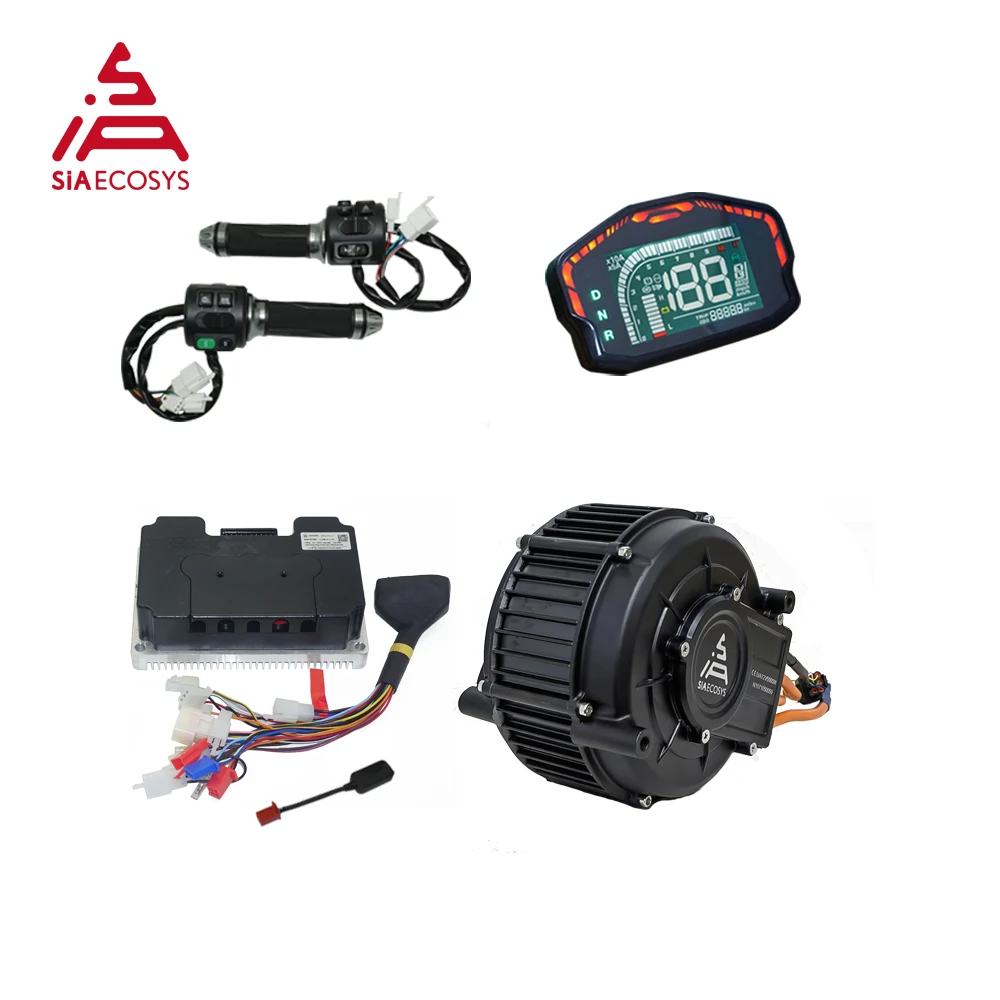 SiAECOSYS QSMOTOR QS165 V2 500 - đánh giá và giá Mid Drive Motor Kit 72V 5000W